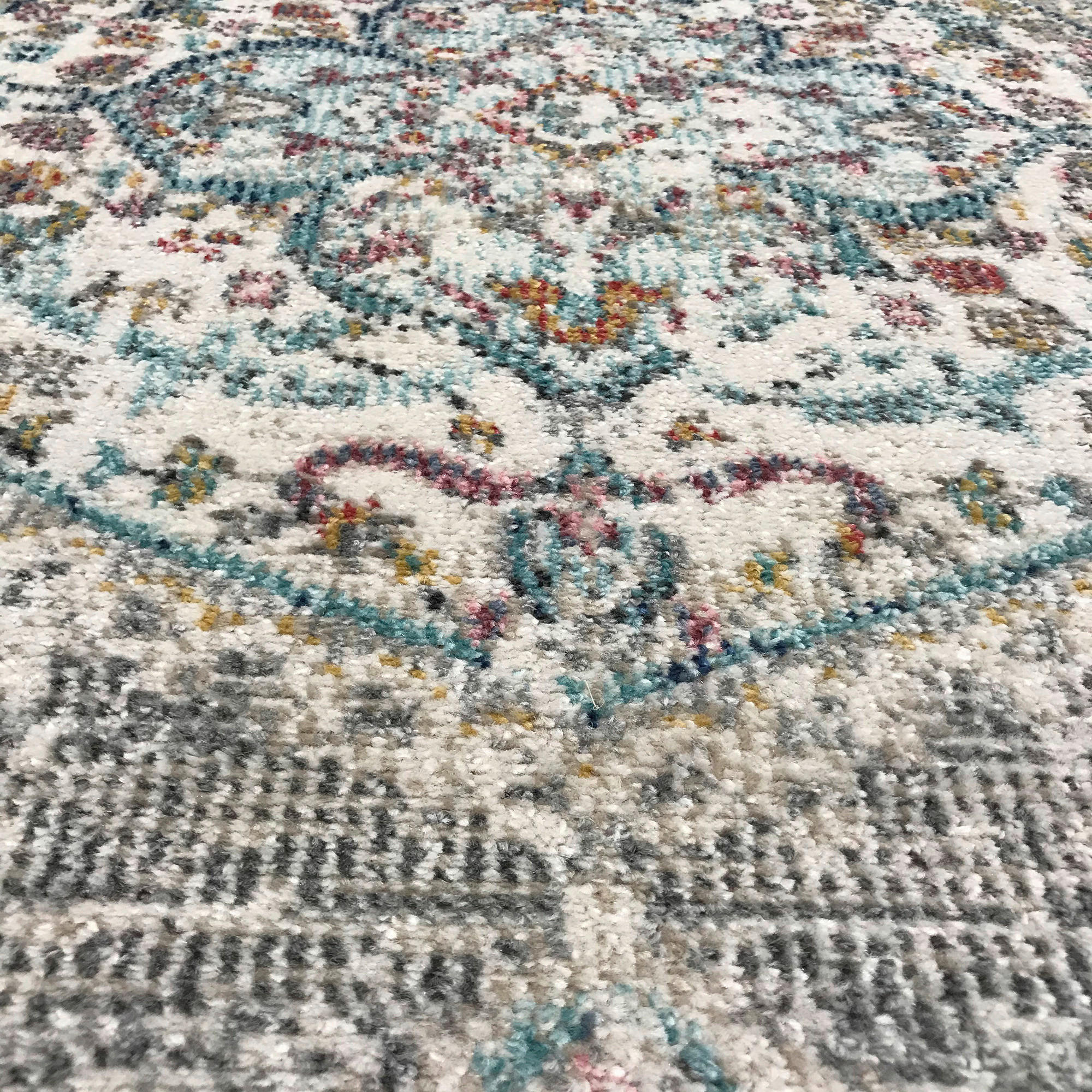 Thumbnail - Outdoorteppich Salsa Outdoor grau B/H/L: ca. 80x13x300 cm