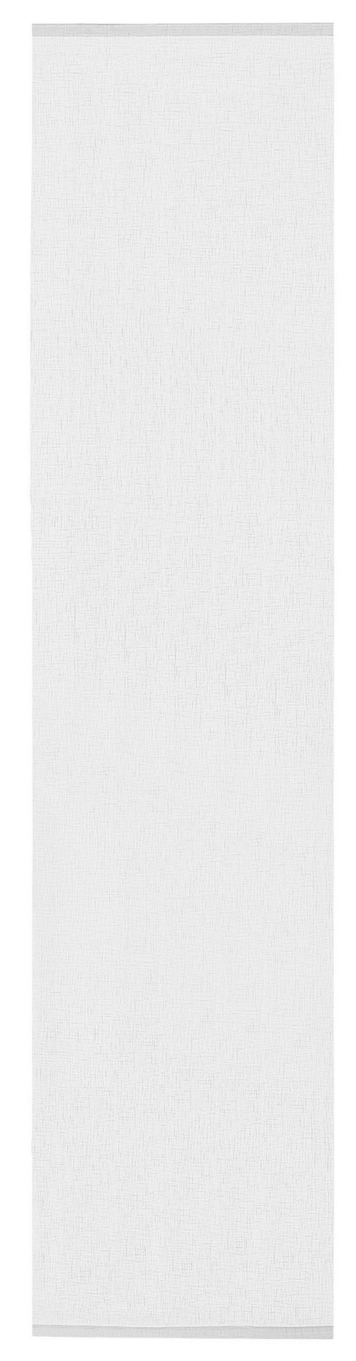 Happy Home Schiebevorhang weiß B/L: ca. 60x245 cm Schiebevorhang_uni - weiß (60,00/245,00cm) - Happy Home