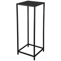 Beistelltisch Vera schwarz lackiert Metall B/H/T: ca. 31x80x31 cm Vera - schwarz (31,00/80,00/31,00cm)