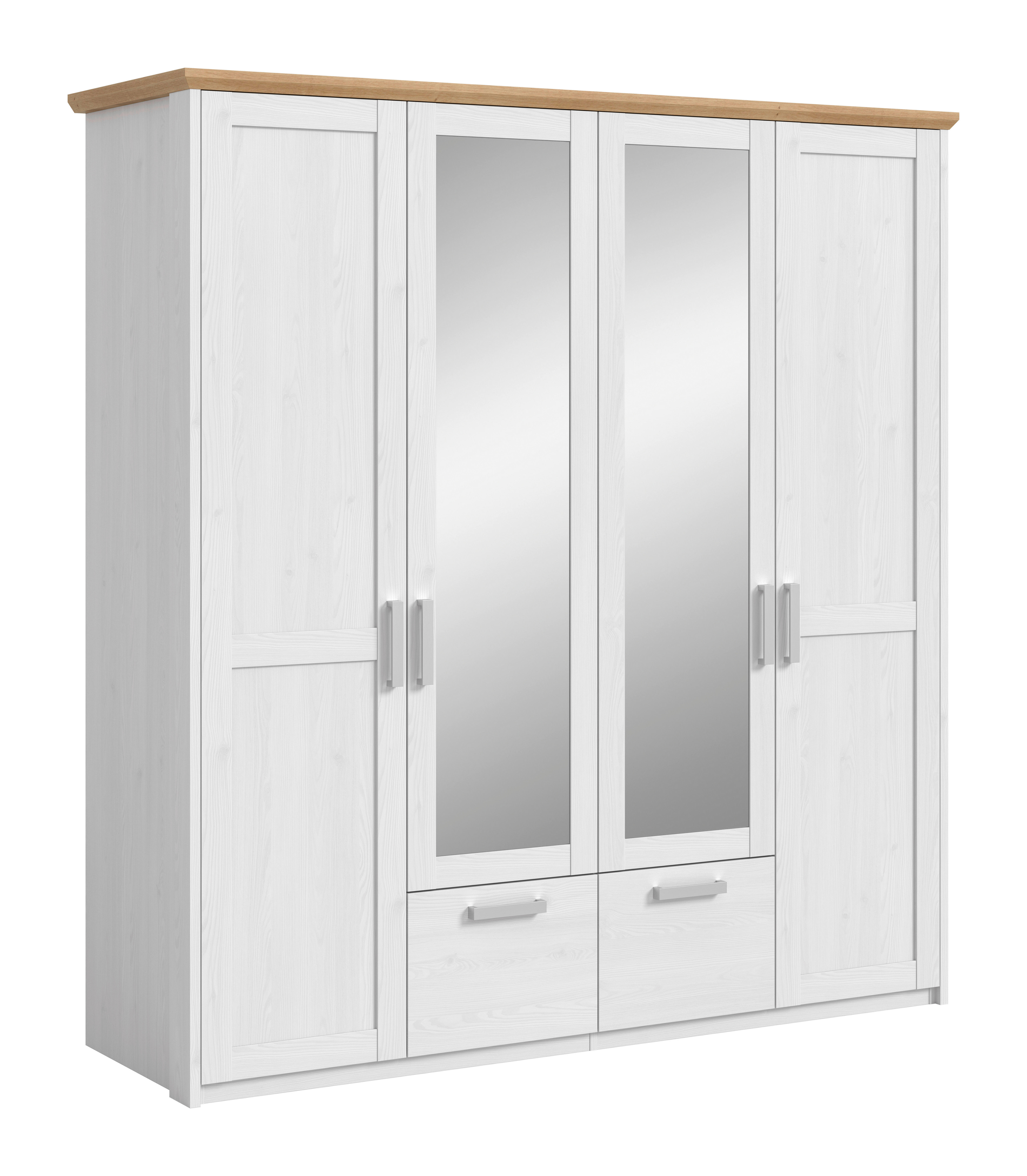 Kleiderschrank VERONA Sibiu Lärche Nachbildung Eiche Artisan Nachbildung B/H/T: ca. 188x20x61 cm VERONA - Eiche (188,00/20,00/61,00cm) - xonox.home