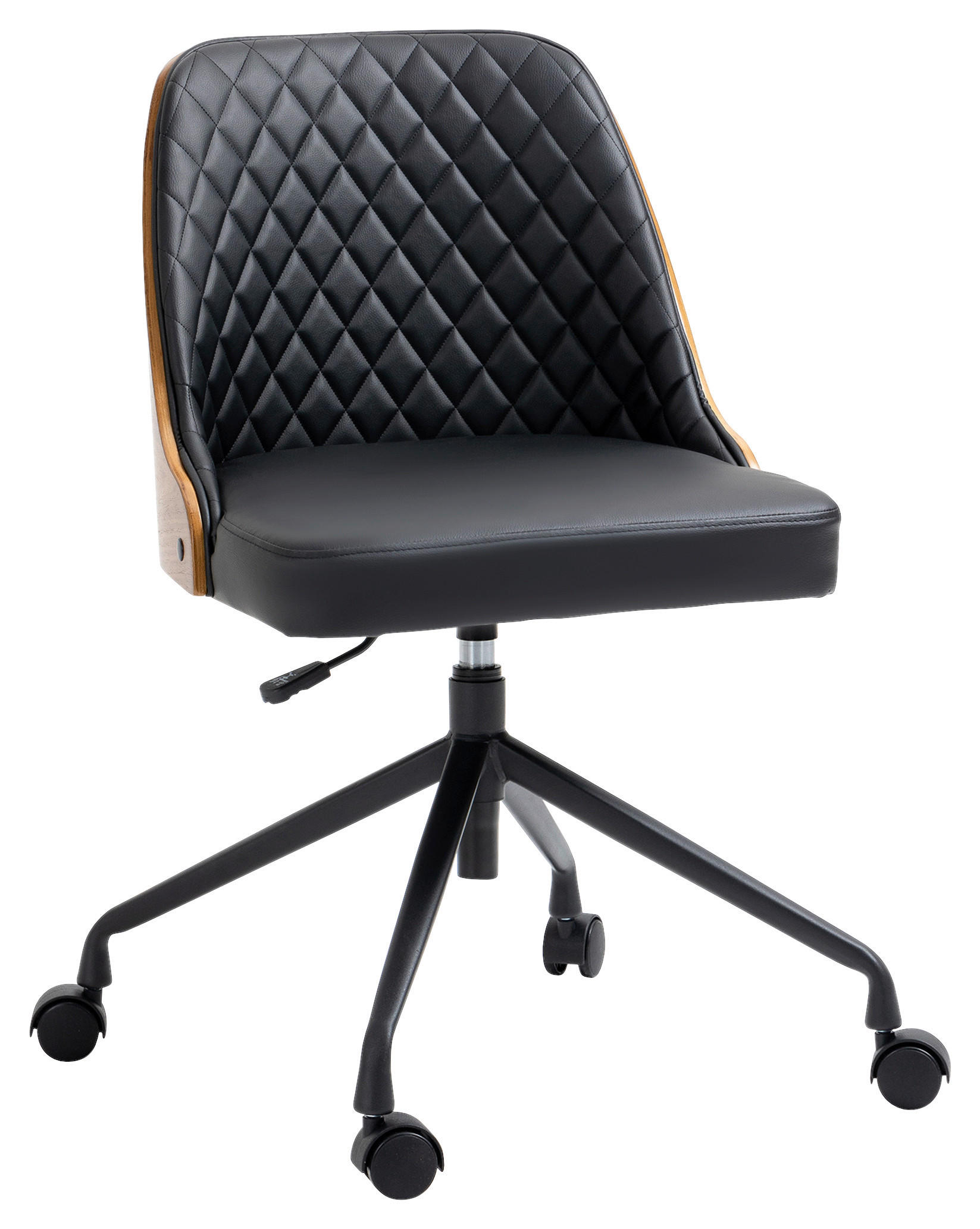 Drehstuhl 921-588 schwarz 921-588 - schwarz (48,50/81,00/54,50cm) - Vinsetto