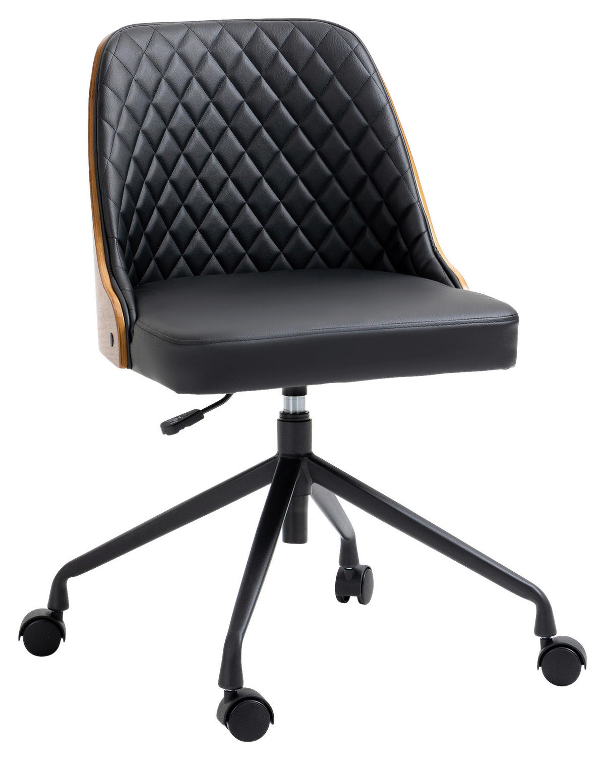 Drehstuhl 921-588 schwarz 921-588 - schwarz (48,50/81,00/54,50cm) - Vinsetto