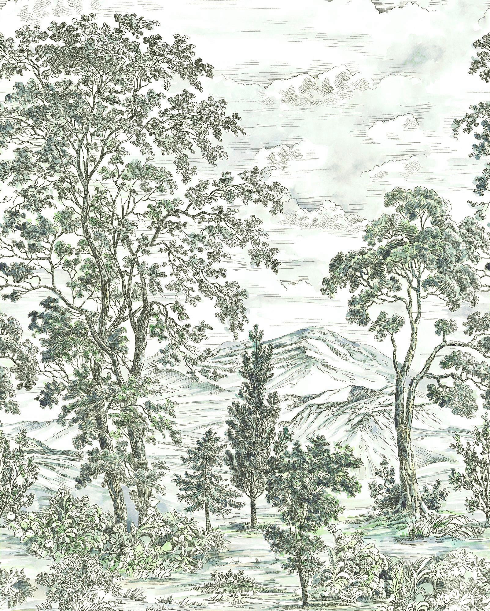 Komar Fototapete Forest Fairy B/L: ca. 200x250 cm Forest Fairy - (200,00/250,00cm) - Komar