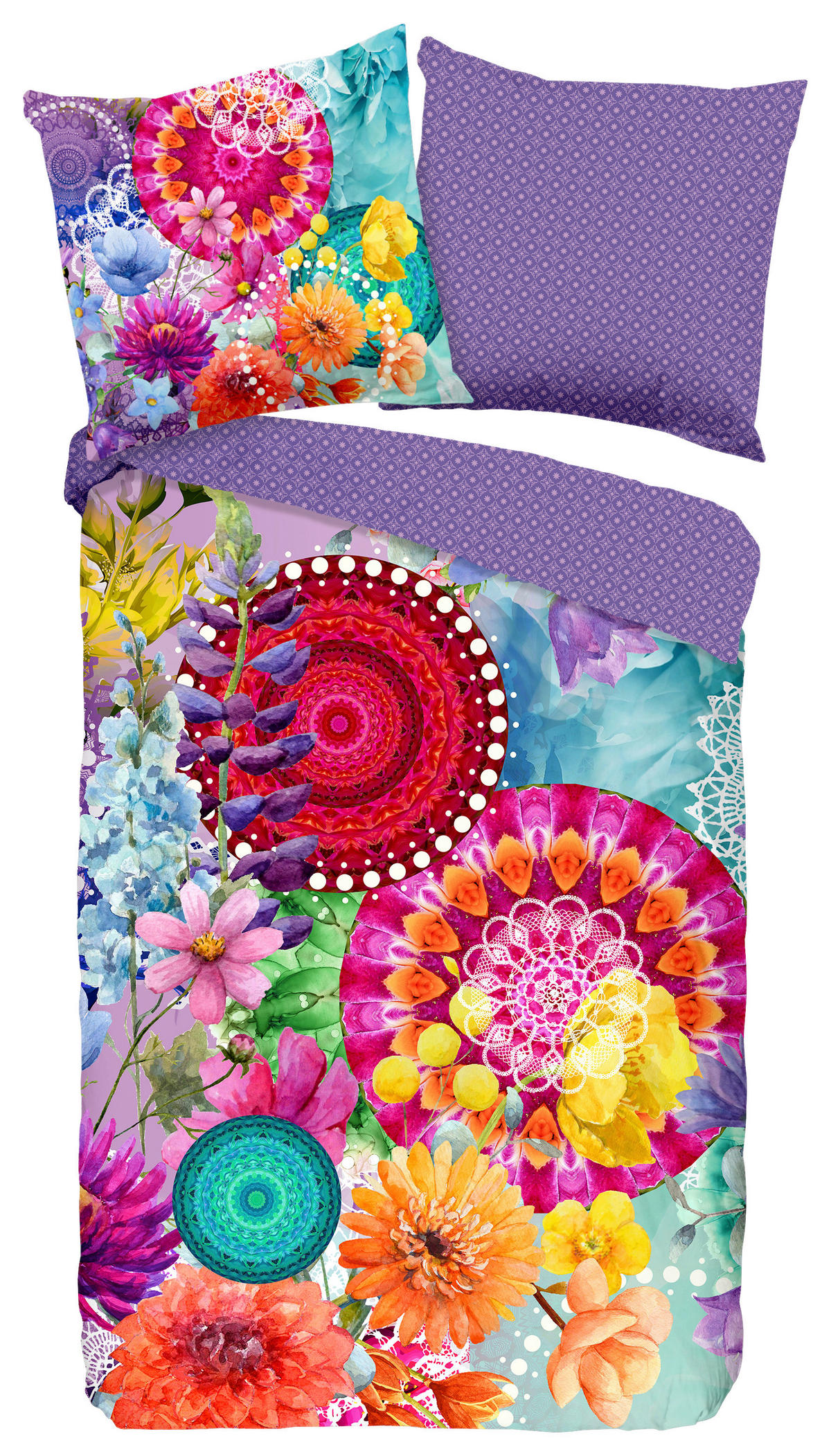 Bettwäsche Vitori Multi Baumwolle B/L: ca. 155x220 cm Vitori - Multi (155,00/220,00cm) - HIP