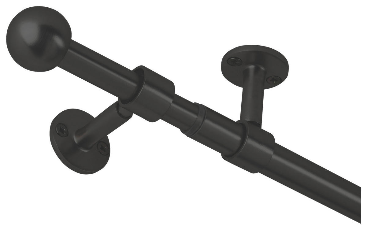 Stilgarnituren Teleskopgarnitur_2in1 - schwarz (400,00cm) - ondeco