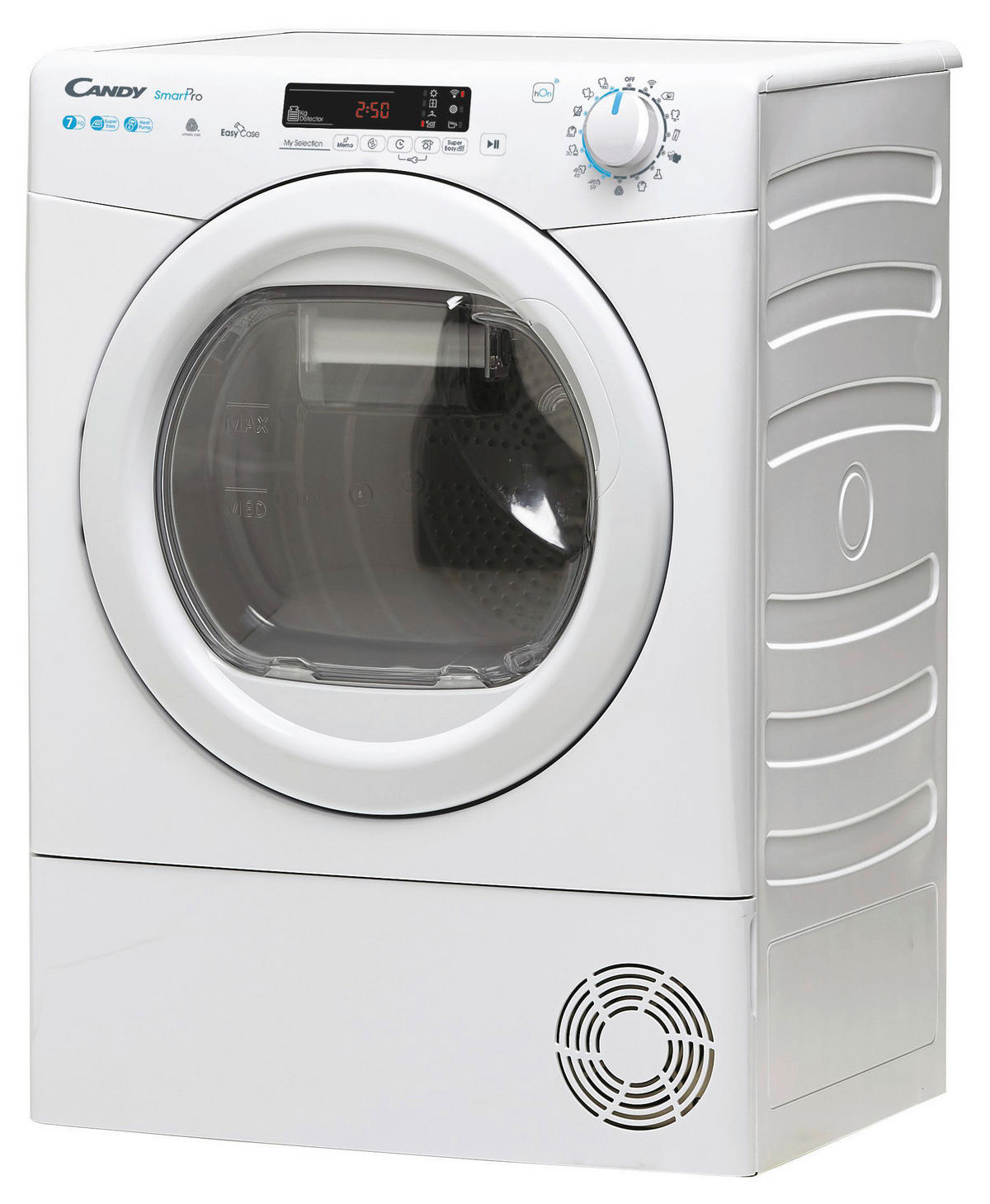 Candy Wärmepumpentrockner CSOE H7A2DE-S weiß B/H/T: ca. 60x85x59 cm ca. 7 kg Wärmepumpentrockner CSOE H7A2DE-S - weiß (60,00/85,00/59,00cm) - Candy