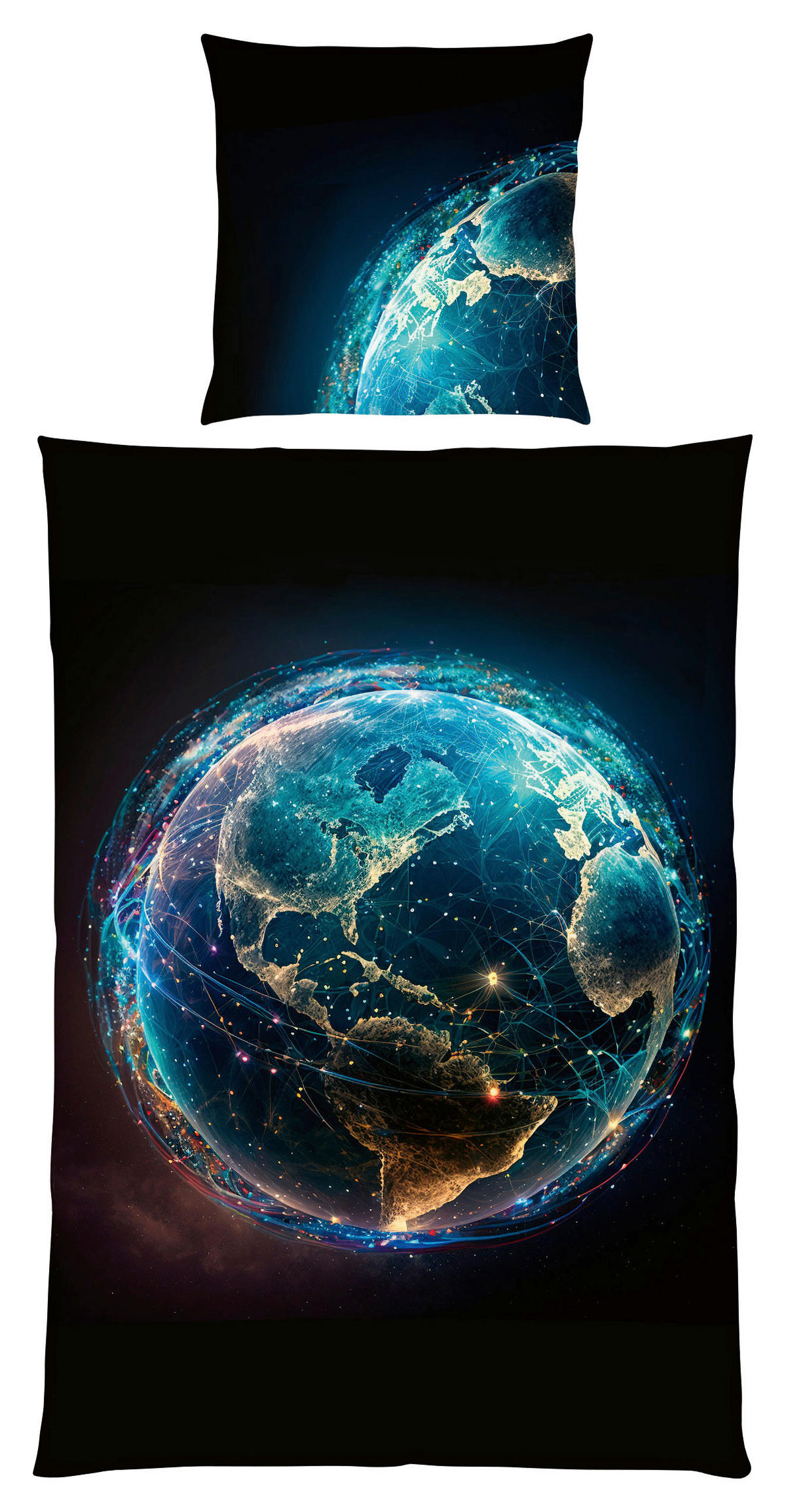 Microfaser Bettwäsche Young Collection Microfaser Multi Polyester B/L: ca. 135x200 cm Young Collection - Multi (135,00/200,00cm)
