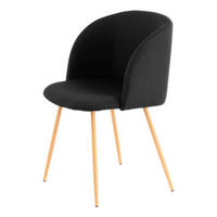 Stuhl Celina 200 2er schwarz Microfaser B/H/T: ca. 54x84x56 cm Celina 200 2er - Eiche/schwarz (54,00/84,00/56,00cm) - 360 Living