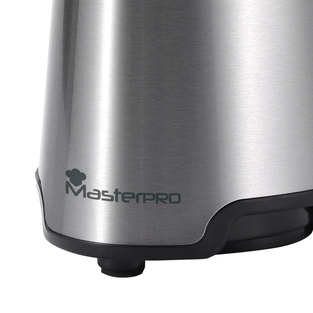 MASTERPRO Smoothie-Maker BGMP-9000 Foodies schwarz grau Edelstahl Kunststoff B/H/T: ca. 23x22,5x13 cm Foodies BGMP-9000 - schwarz/grau (23,00/22,50/13,00cm) - MASTERPRO