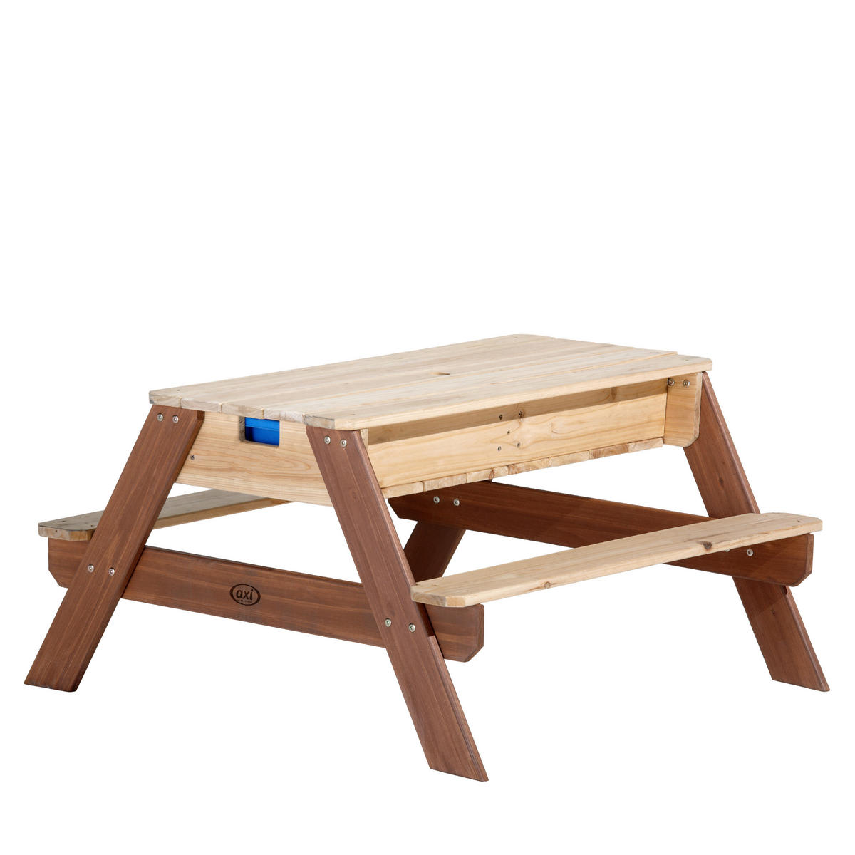 AXI Wasserspieltisch Nick braun B/H/T: ca. 98x48,5x95 cm Nick - braun/blau (98,00/48,50/95,00cm) - AXI