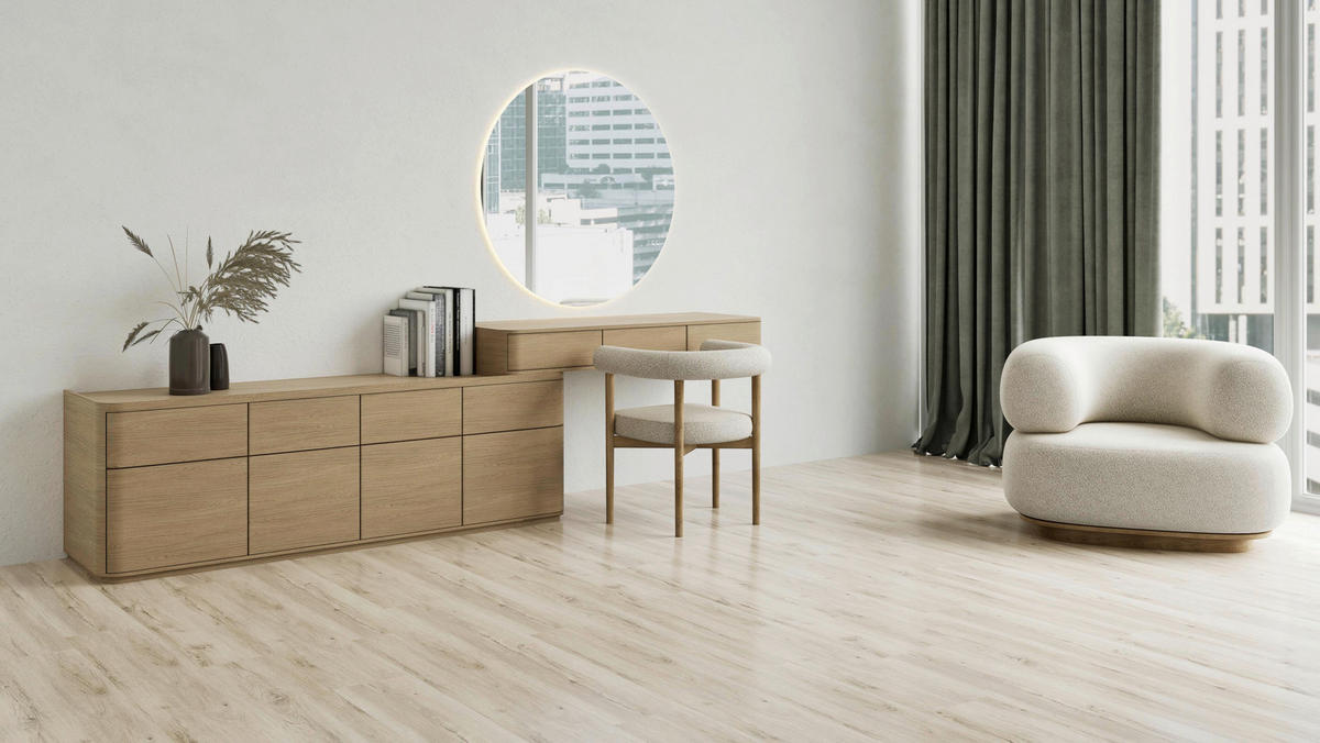 Click-Vinylboden Brocker Feld ca. 2,782 m² im Paket  B/L: ca. 22,8x122 cm pro Paket Brocker Feld ca. 2,782 m² im Paket - (22,80/122,00cm)