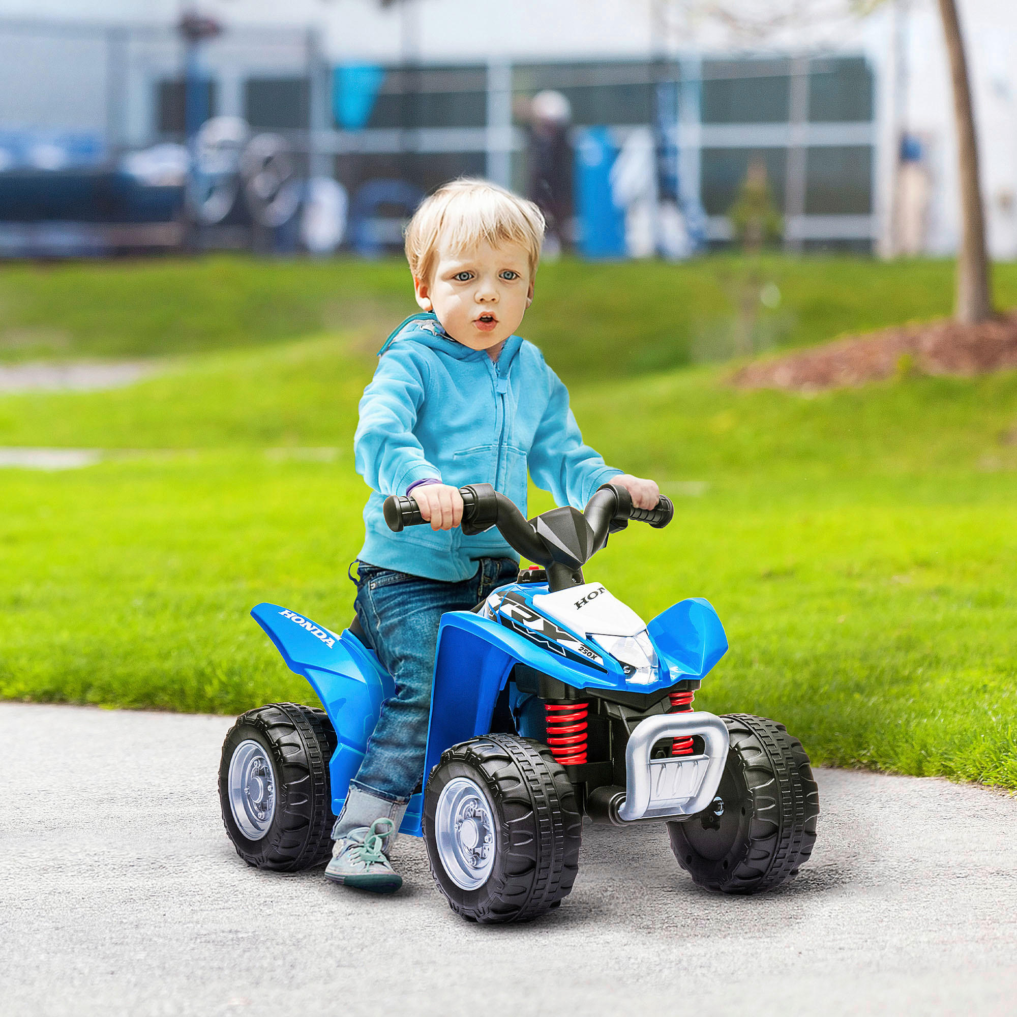AIYAPLAY Kinderquad blau B/H/L: ca. 38,5x43,5x65,5 cm Kinderquad - blau (65,50/38,50/43,50cm) - AIYAPLAY