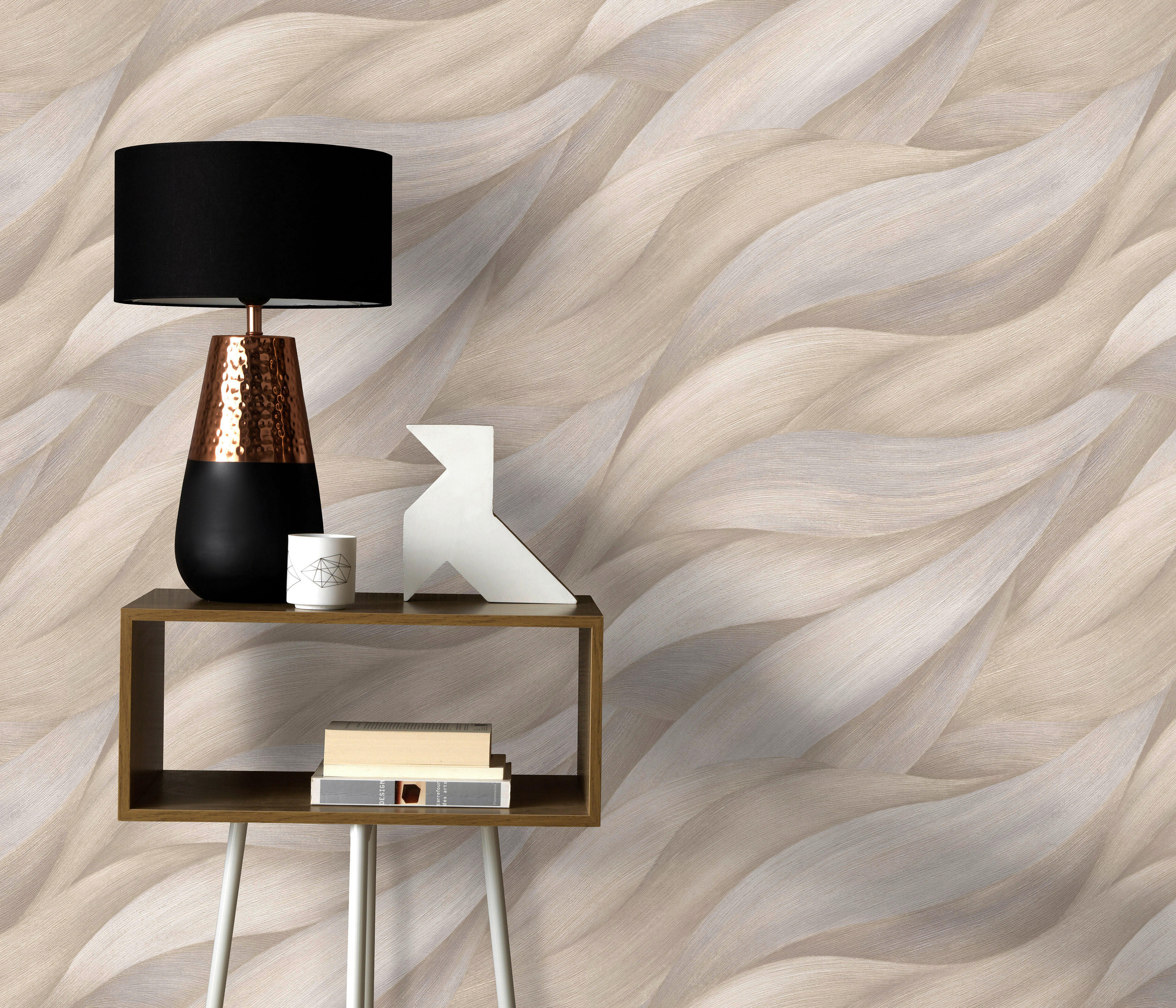 Erismann Vliestapete Grafik beige creme B/L: ca. 53x1005 cm Vliestapete_10257-02 VW13 - beige/creme (53,00/1005,00cm) - Erismann
