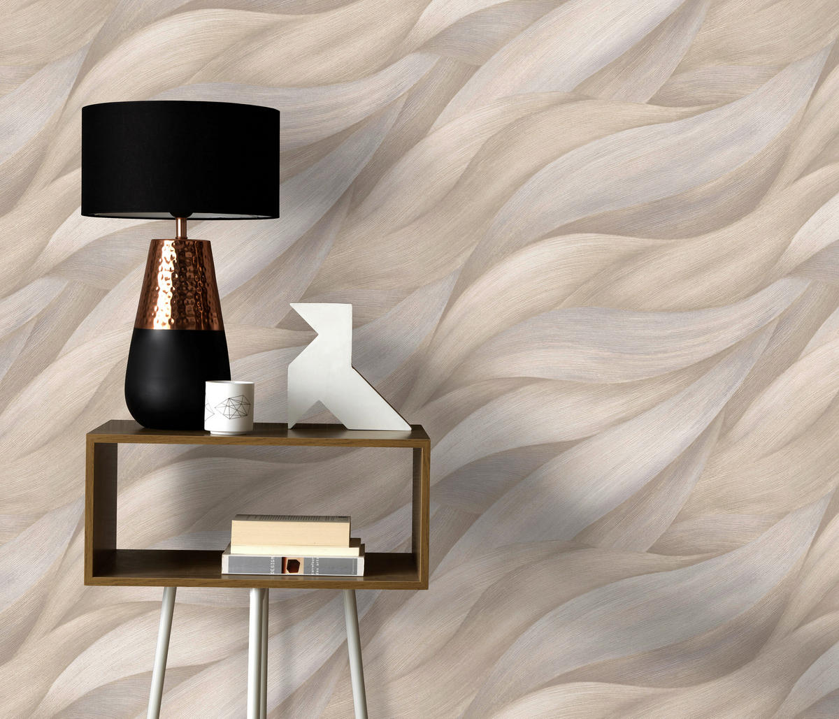 Erismann Vliestapete Grafik beige creme B/L: ca. 53x1005 cm Vliestapete_10257-02 VW13 - beige/creme (53,00/1005,00cm) - Erismann
