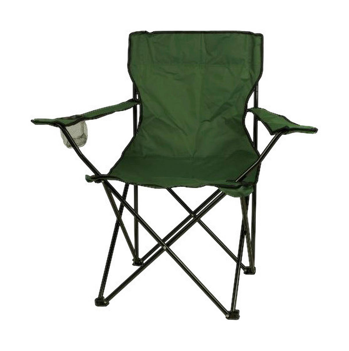 VCM Campingstuhl grün Stahlrohr B/H/L: ca. 50x85x85 cm Campingstuhl_Faltstuhl - grün (85,00/50,00/85,00cm) - VCM