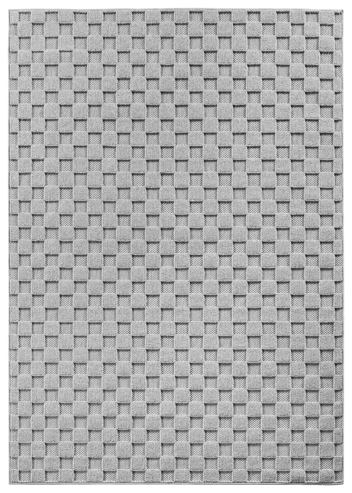 Ayyildiz Kurzflorteppich HELIX silber B/H/L: ca. 160x0,7x230 cm HELIX - silber (230,00/160,00/0,70cm) - Ayyildiz