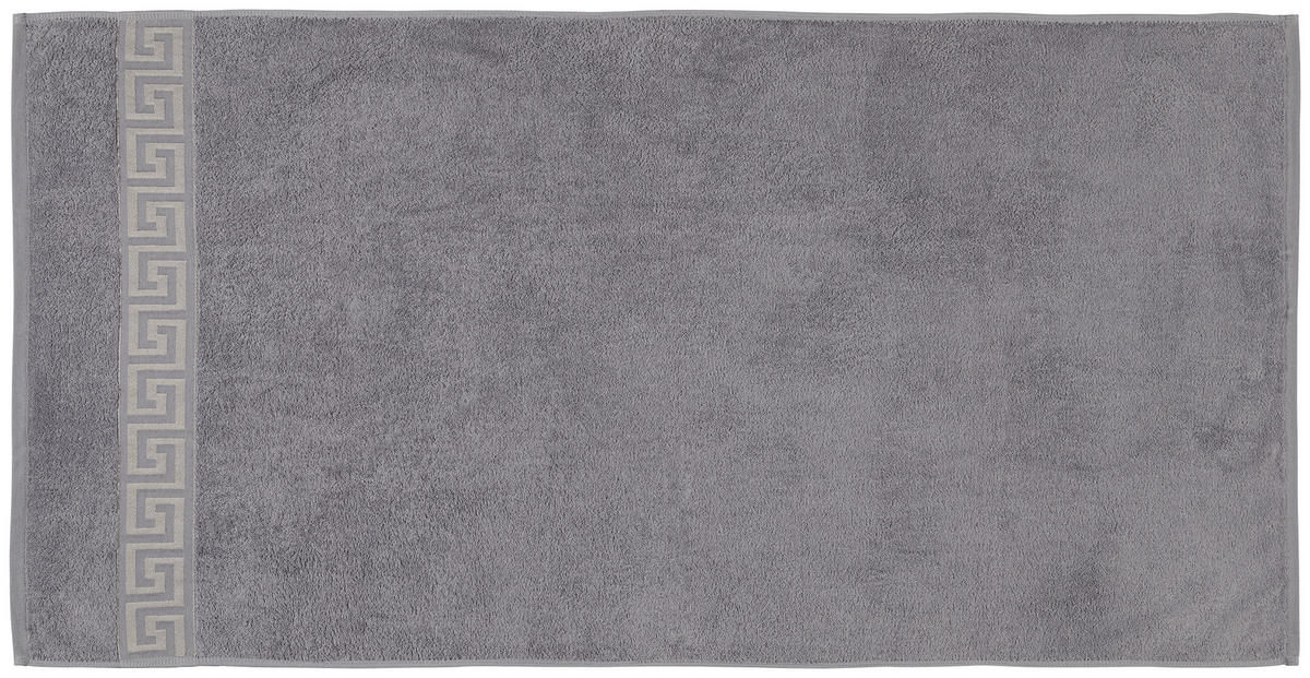 Duschtuch Mäander Mäander - silber (70,00/140,00cm) - POCOline