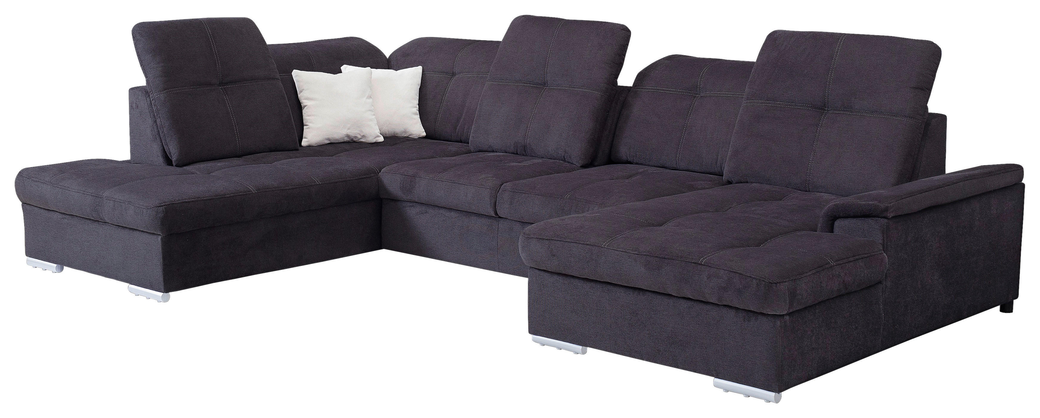Wohnlandschaft Power hellbeige anthrazit silber Power - hellbeige/anthrazit