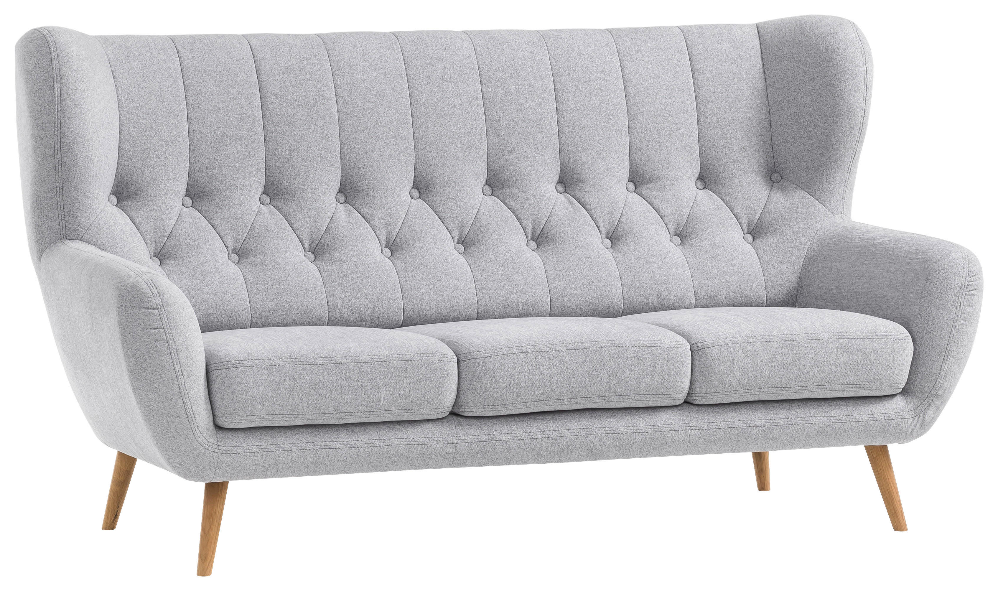 Sofa Falun hellgrau B/H/T: ca. 187x101x95 cm Falun - hellgrau (187,00/101,00/95,00cm)