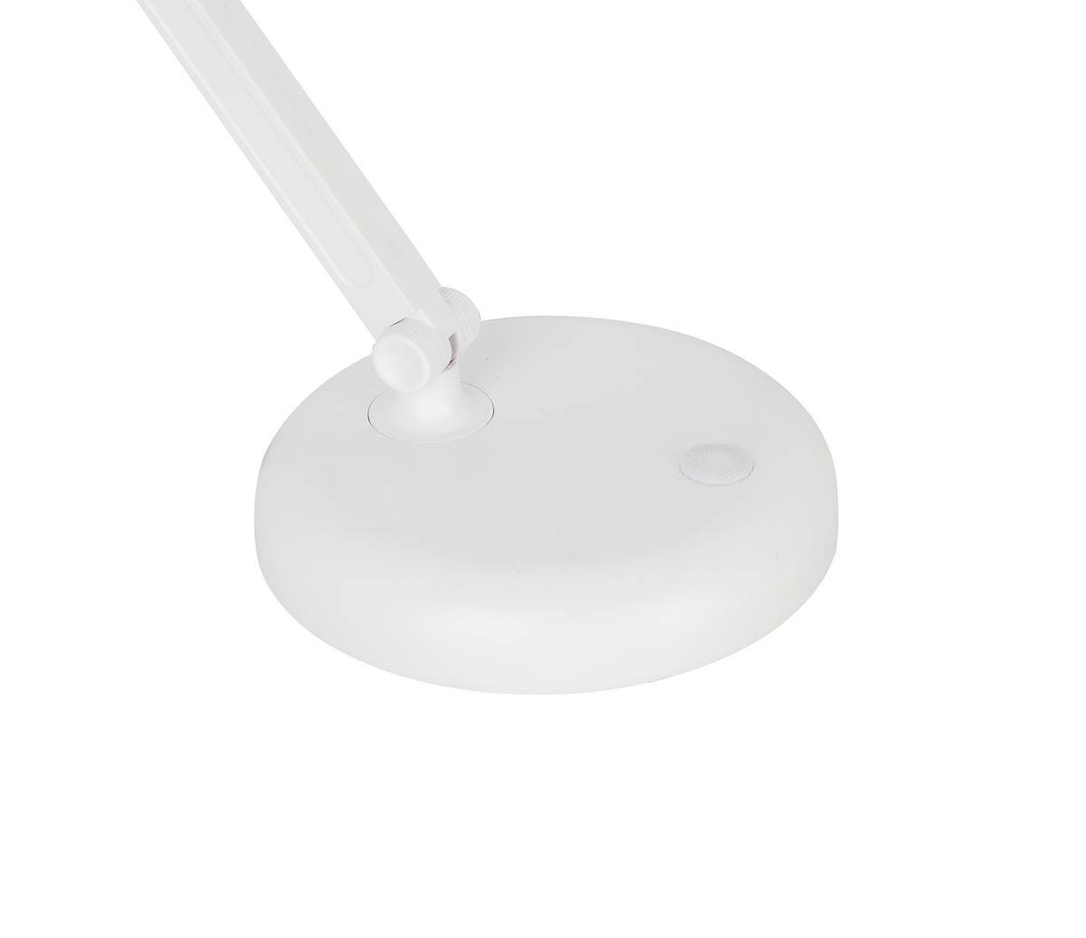 LED-Tischleuchte C31738PO weiß Kunststoff B/H/T: ca. 13x35x13 cm Batterie-Tischleuchte_Brian - weiß (13,00/35,00/13,00cm)