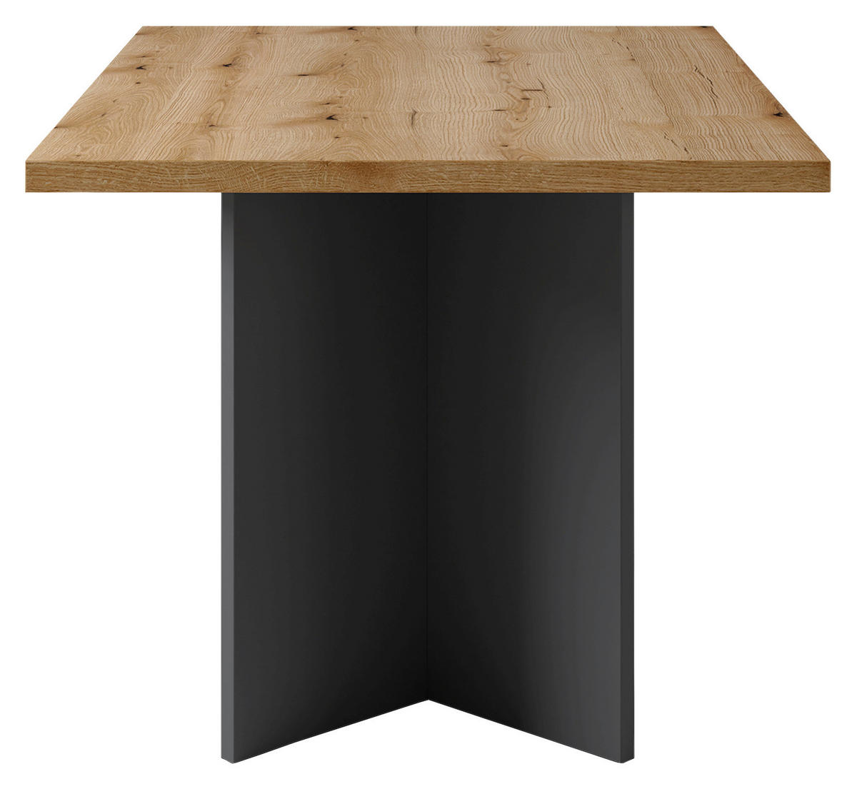 Tisch MARTEN Eiche anthrazit B/H/T: ca. 138x75,5x90 cm MARTEN - Eiche/anthrazit (138,00/75,50/90,00cm) - byLIVING