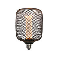 Searchlight Leuchtmittel E27 Wire Mesh - schwarz (10,00/10,00/16,50cm) - Searchlight