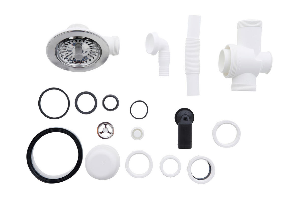 Respekta Einbauspüle Boston 86 x 50 B sandbeige Mineralite B/H/T: ca. 86x20x50 cm Boston 86 x 50 B - sandbeige (86,00/20,00/50,00cm) - Respekta