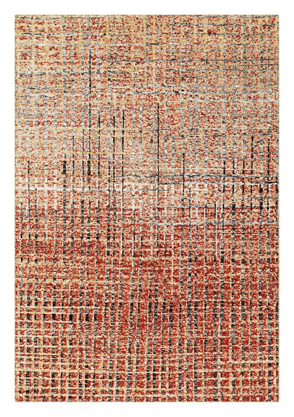 Arte Espina Kurzflorteppich Topaz 5400 terra B/L: ca. 170x240 cm Topaz 5400 - terra/creme (170,00/240,00cm) - Arte Espina