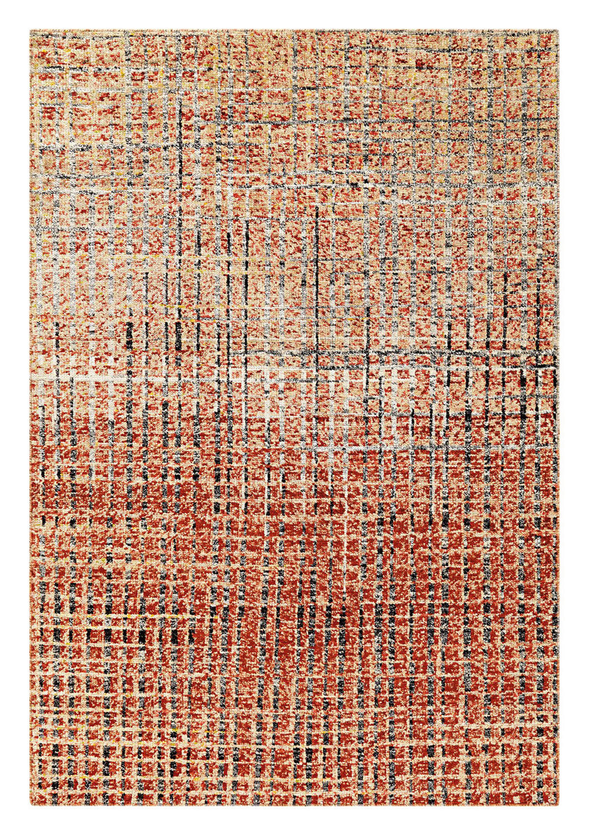 Arte Espina Kurzflorteppich Topaz 5400 terra B/L: ca. 170x240 cm Topaz 5400 - terra/creme (170,00/240,00cm) - Arte Espina
