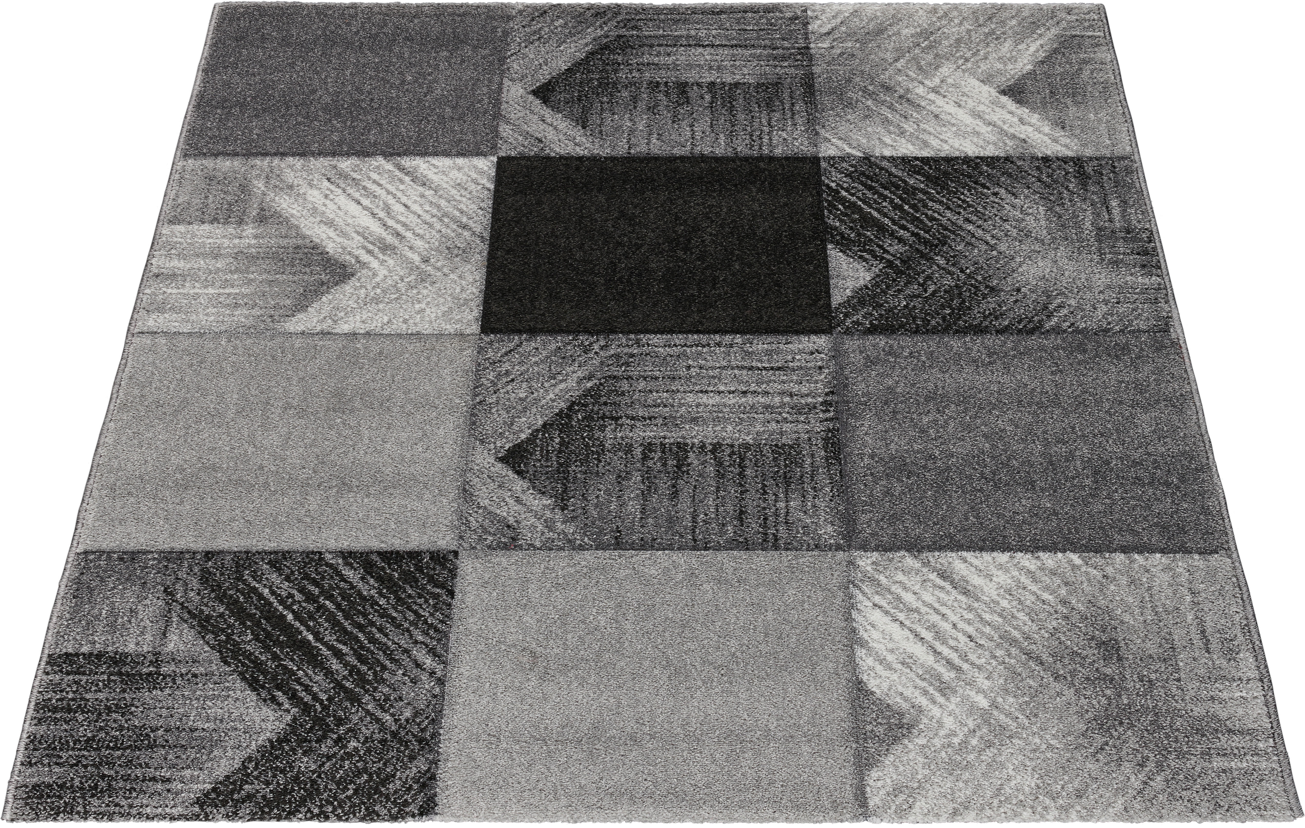 Webteppich Malta grau B/L: ca. 160x230 cm Malta - grau (160,00/230,00cm)