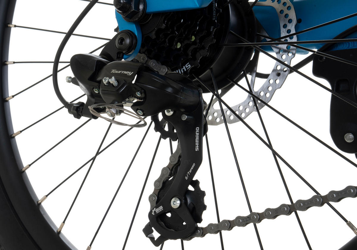 Adore E-Bike KS-240 KS-240 24 Zoll Rahmenhöhe 30 cm 7 Gänge blau blau ca. 250 W ca. 24 Zoll KS-240 - blau - Adore