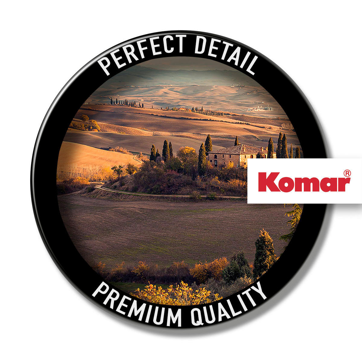 Komar Fototapete Toskanagold B/L: ca. 400x250 cm Toskanagold - (400,00/250,00cm) - Komar