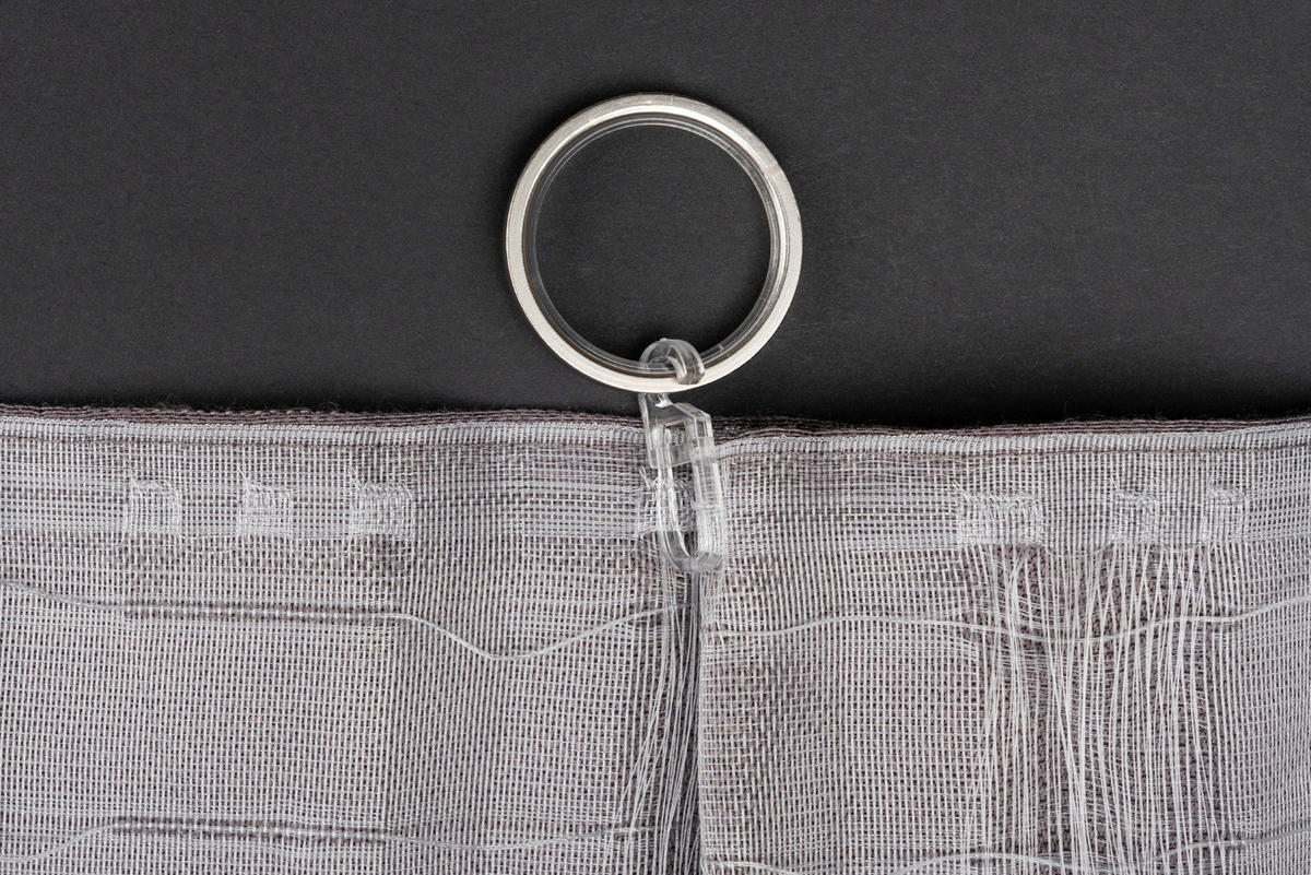 Kombivorhang BALANCE grau B/L: ca. 135x245 cm BALANCE - grau (135,00/245,00cm)