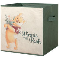 Stoffbox Winnie Pooh grün B/H/T: ca. 32x32x32 cm Winnie Pooh - grün (32,00/32,00/32,00cm)