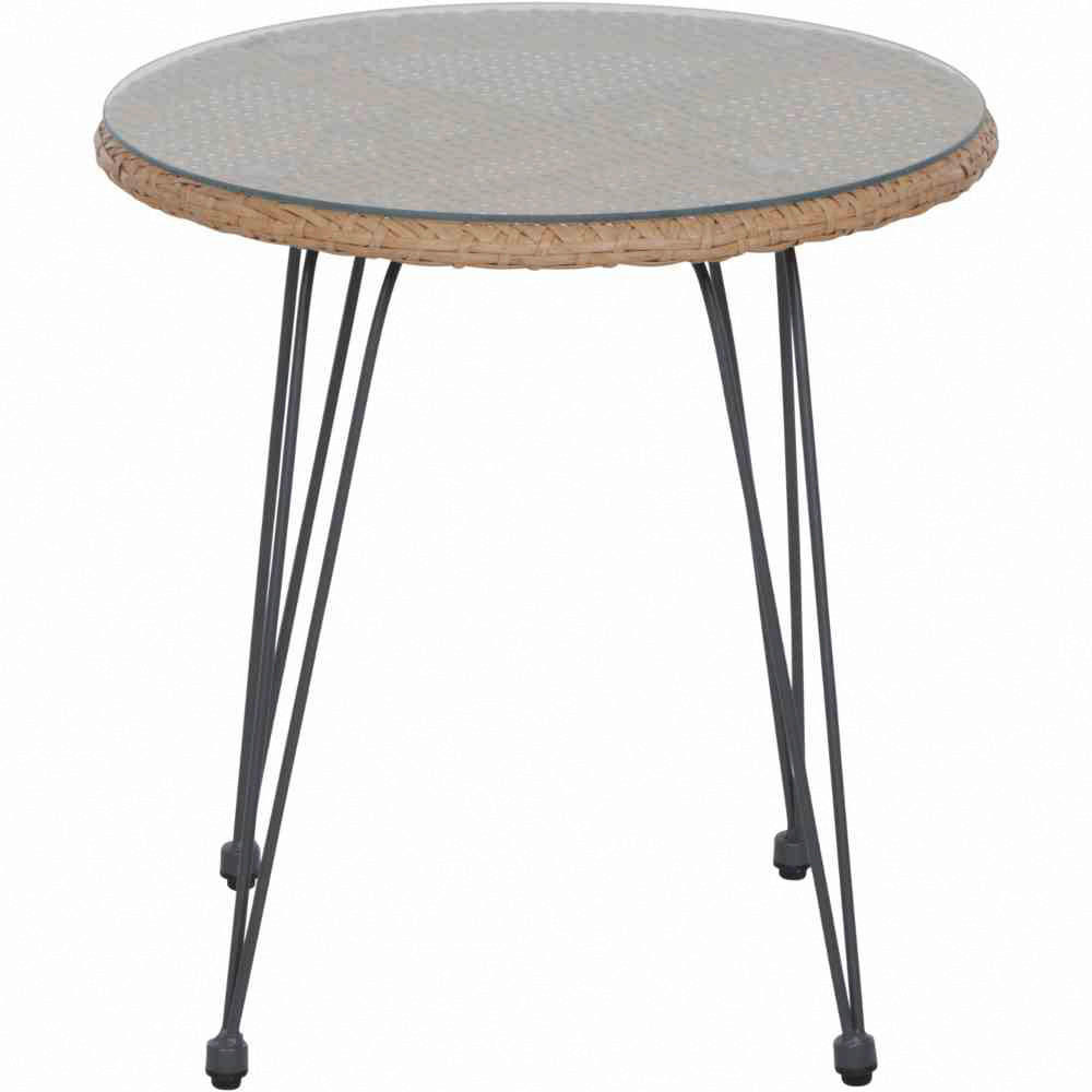 Gardamo Balkonset TIROS anthrazit Stahl...