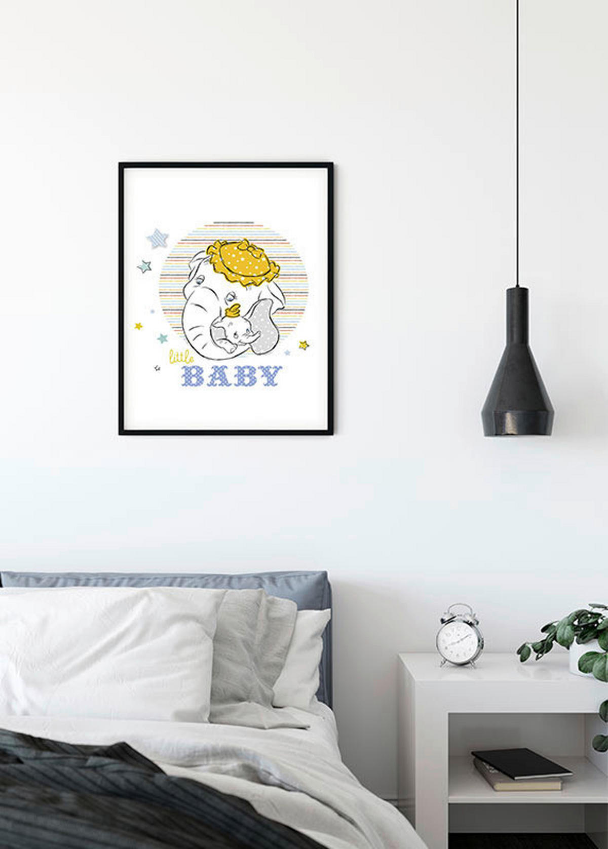 Komar Poster Dumbo Little Baby Disney B/L: ca. 30x40 cm Dumbo Little Baby - (30,00/40,00cm) - Komar