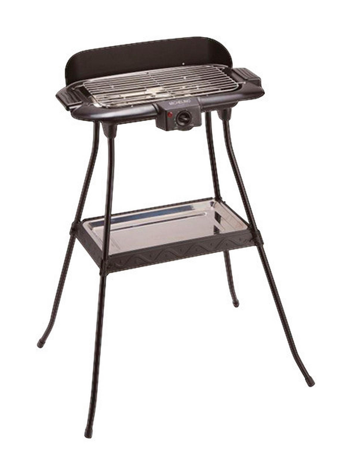 MICHELINO Standgrill 74372 silber Edelstahl Standgrill_elektrisch - silber - MICHELINO