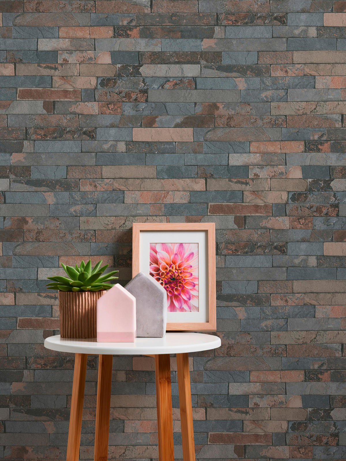 A.S.Creation Vliestapete Best of Wood`n Stone 2nd Edition Steine grau braun B/L: ca. 53x1005 cm Best of Wood`n Stone 2nd Edition - braun/grau (53,00/1005,00cm) - A.S.Creation