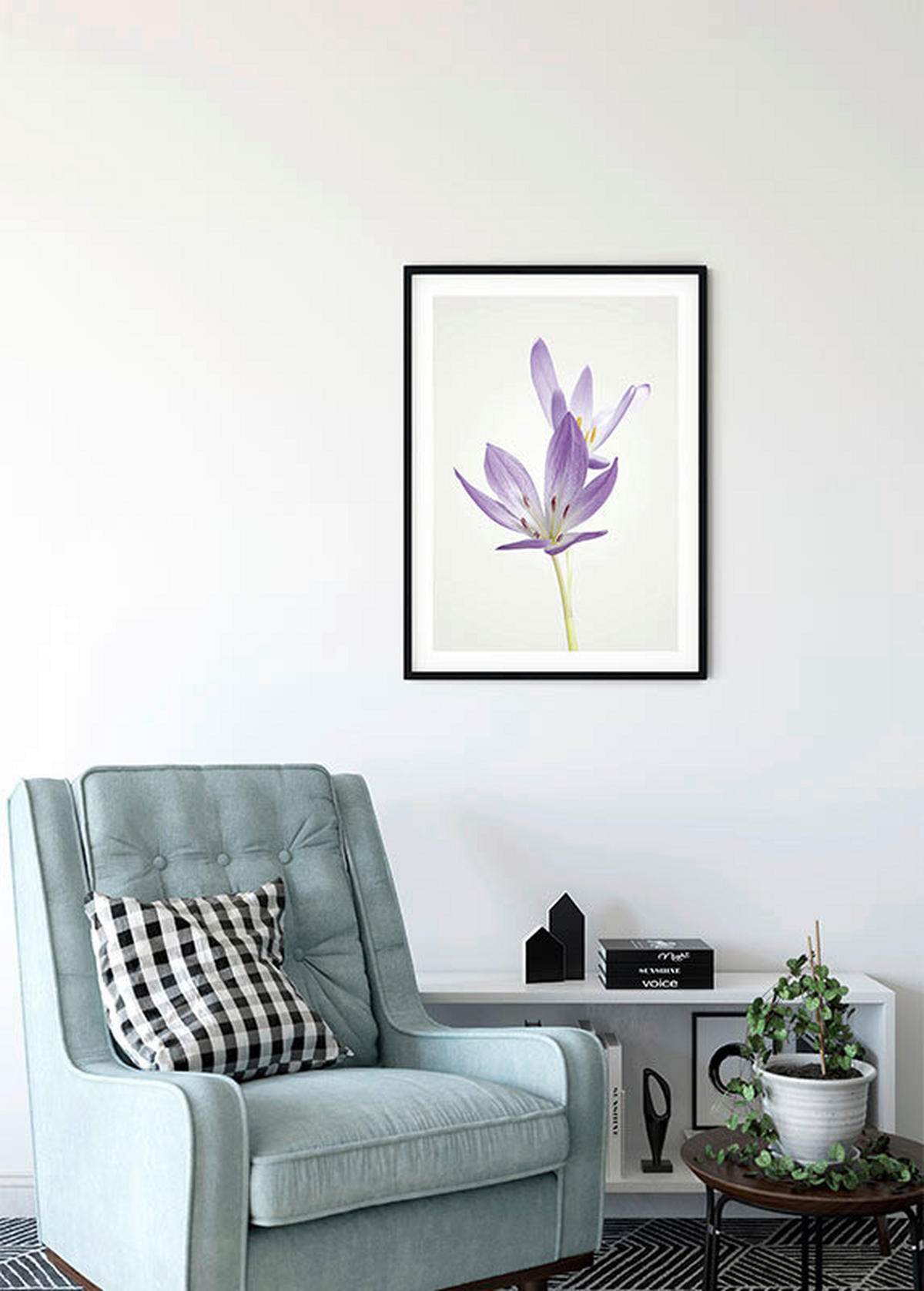 Komar Poster Autumn Crocus Blumen B/L: ca. 30x40 cm Autumn Crocus - (30,00/40,00cm) - Komar