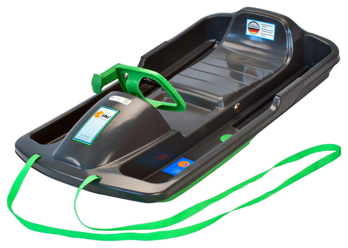 KHW Lenkbob anthrazit B/H/L: ca. 50x23x95 cm Lenkbob_Snow_Fox anthrazit - anthrazit (95,00/50,00/23,00cm) - KHW