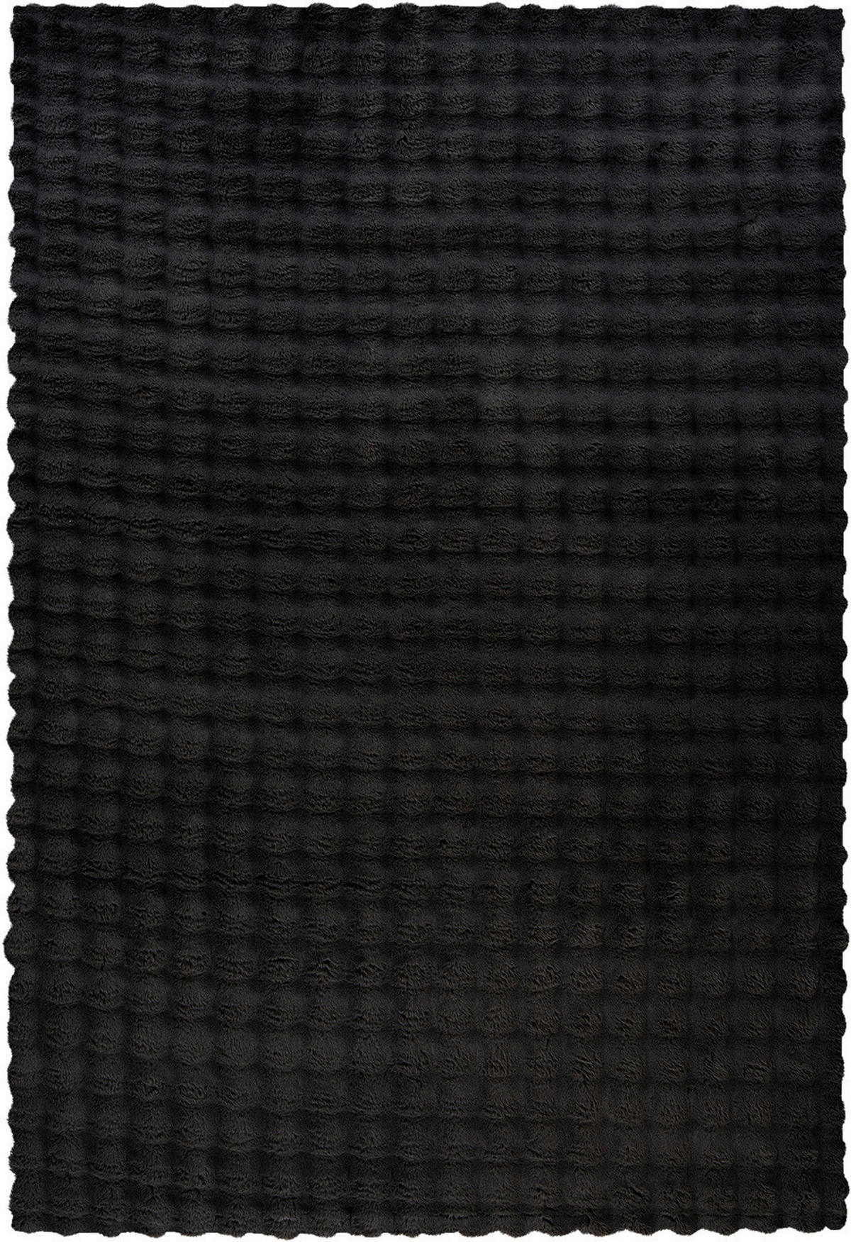 Padiro Hochflorteppich Hailey 125 schwarz B/H/L: ca. 200x3x290 cm Hailey 125 - schwarz (290,00/200,00/3,00cm) - Padiro