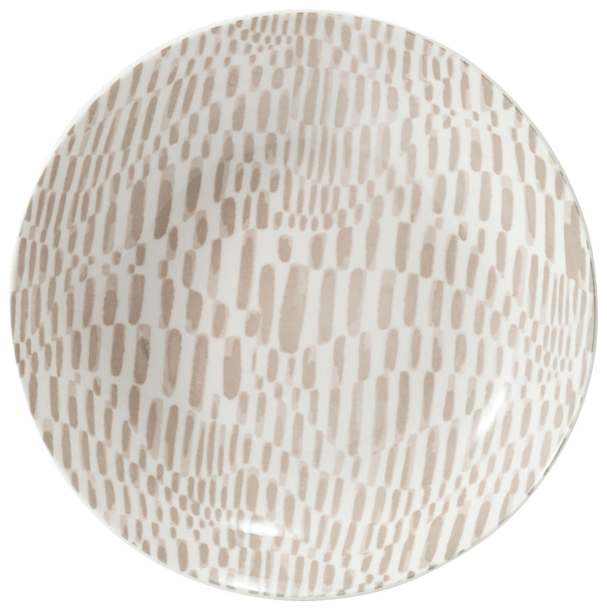 van Well Teller taupe Keramik Teller_tief_Dune - taupe - van Well