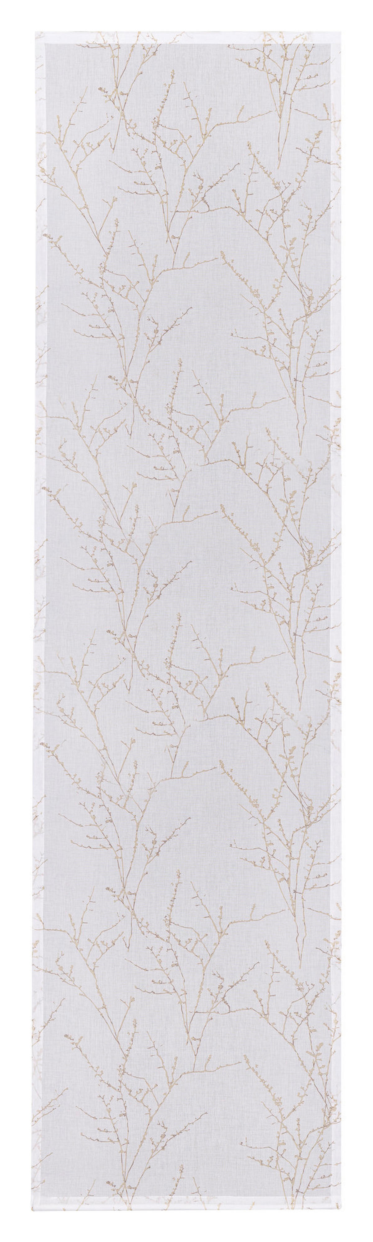 Schiebevorhang Äste beige B/L: ca. 60x245 cm Äste - beige/braun (60,00/245,00cm) - Happy Home