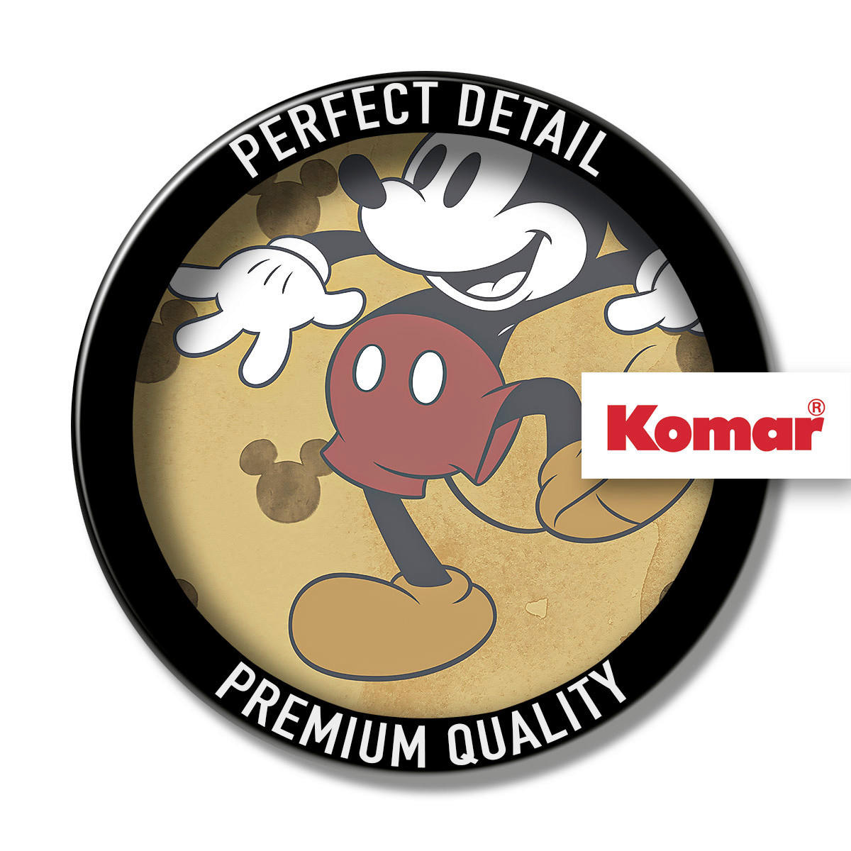 Komar Fototapete Mickey Tap dance Disney B/L: ca. 200x250 cm Mickey Tap dance - (200,00/250,00cm) - Komar