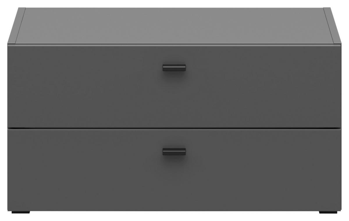 Schubkastenkommode System 64 anthrazit matt B/H/T: ca. 64x32x35 cm System 64 - anthrazit (64,00/32,00/35,00cm)