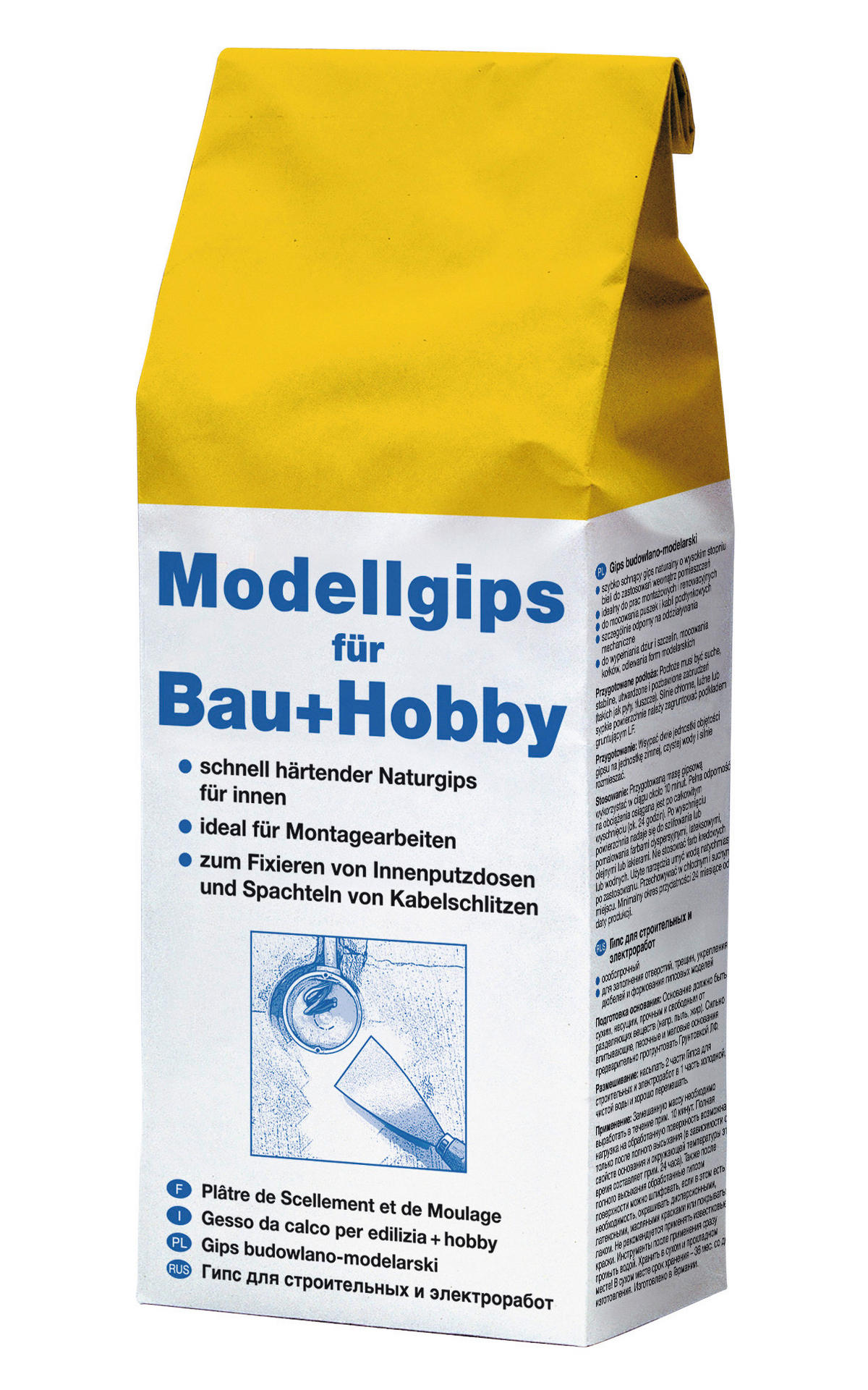 Modellgips ca. 5 kg Modellgips_Bau 5kg