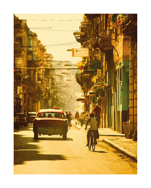 Komar Poster Cuba Streets Stadt B/L: ca. 40x50 cm günstig online kaufen