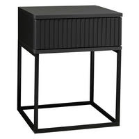 Nachtkonsole Marle Graphit B/H/T: ca. 40x52x39 cm Marle - Graphit/schwarz (40,00/52,00/39,00cm)