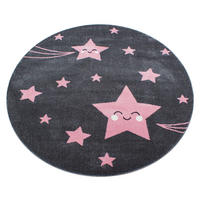Ayyildiz Teppich KIDS pink D: ca. 120 cm KIDS - pink (120,00cm) - Ayyildiz