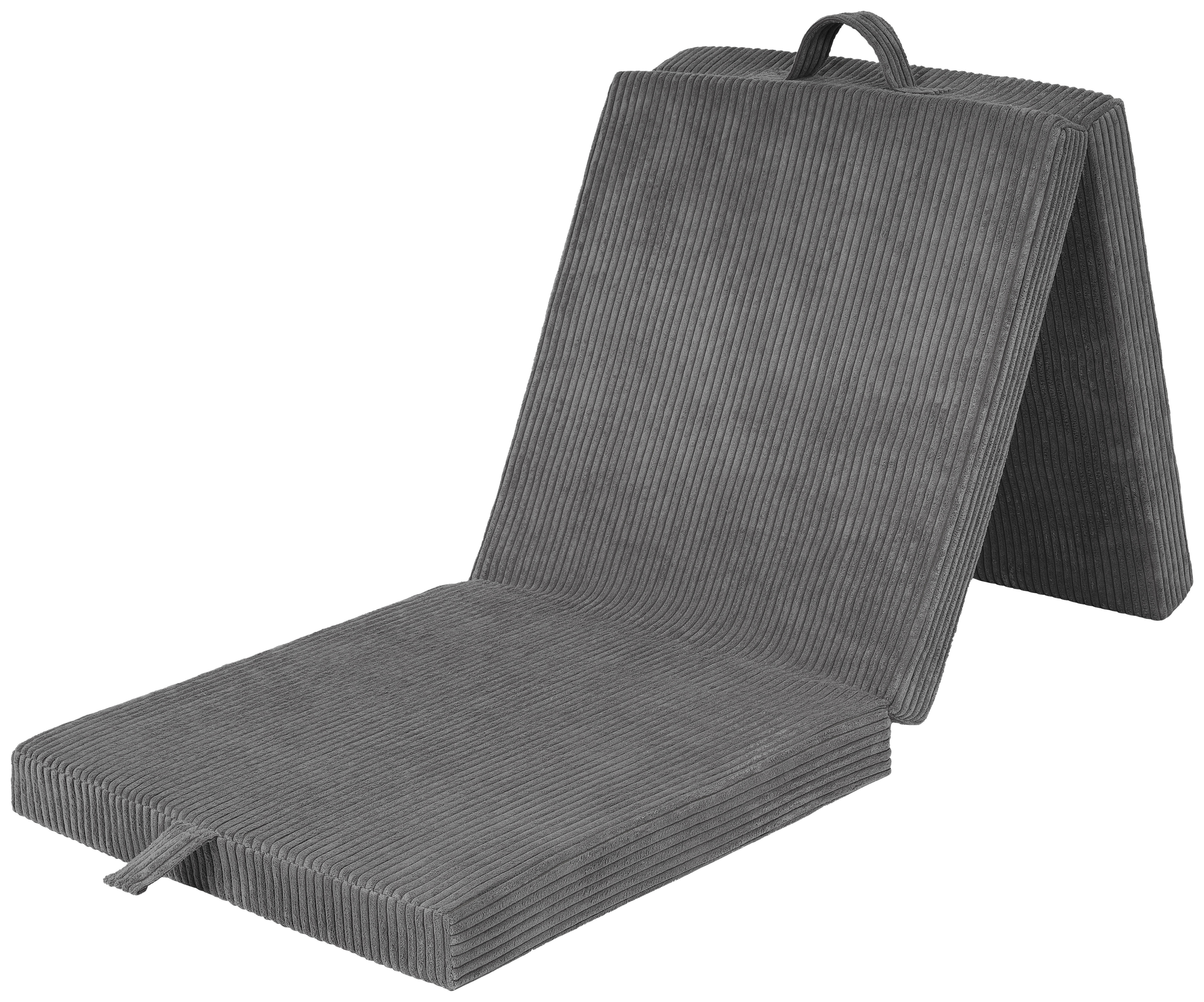 Faltmatratze Rumba grau Liegefläche B/L: ca. 60x190 cm Rumba - grau (60,00/7,00/190,00cm)